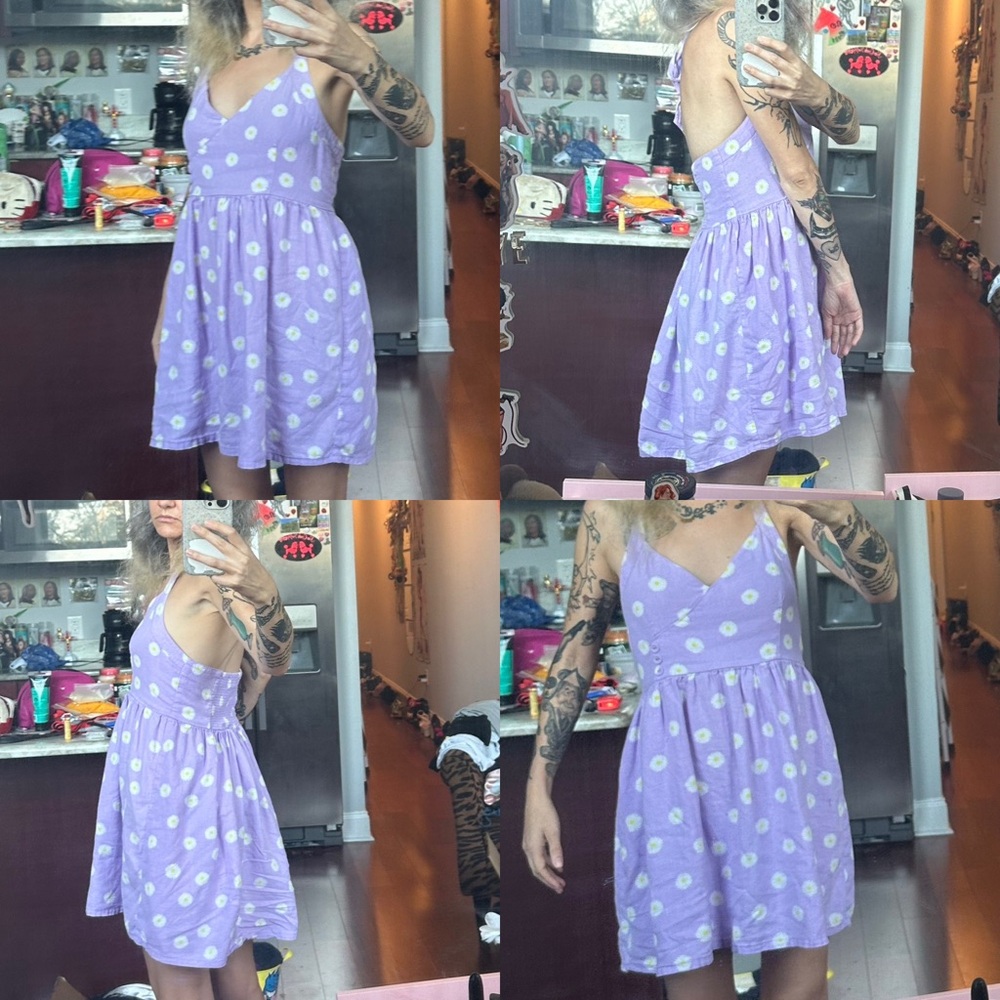 Size S/P urban outfitters lavender daisy dress - Picture 16 of 16
